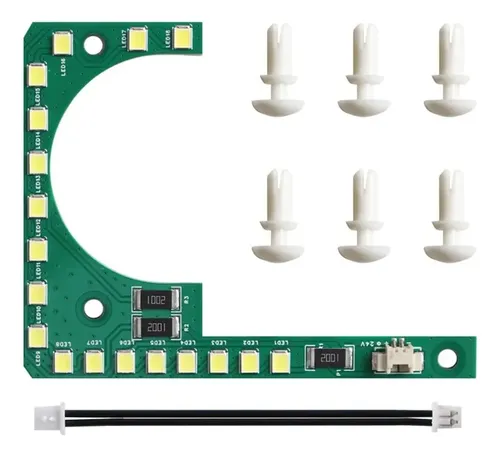 Kit De Placa De Luz Led, Iluminación De Alto Brillo, Fácil D