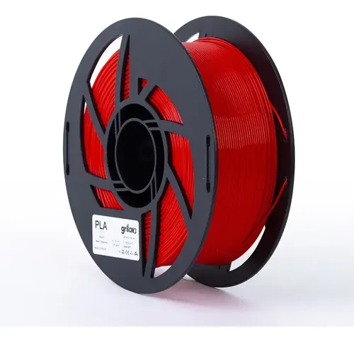 Filamento 3D Grilon3 PLA de 1.75mm y 1kg rojo