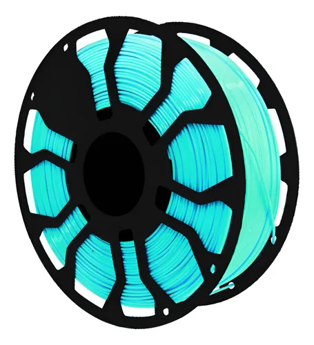 Filamento Hellbot V2 Ecofila Pla Lock 1kg Color Agua