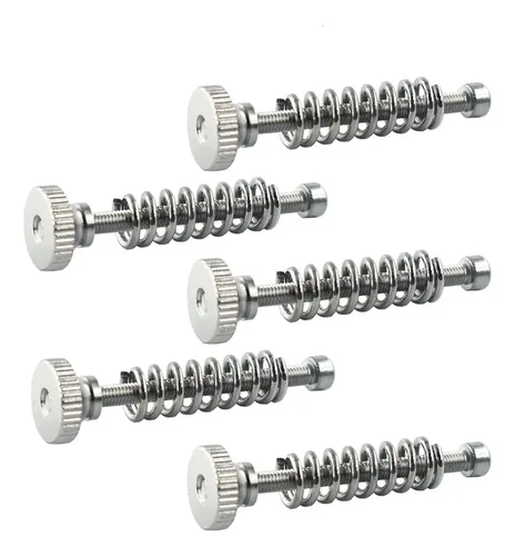 Kit 5 Piezas Nivelador Impresora 3d Tornillo M3 Resorte