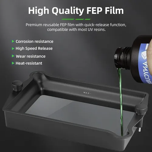 Fep Release Liner Film Unitak3d Saturn 4 Ultra 273x176x0,15