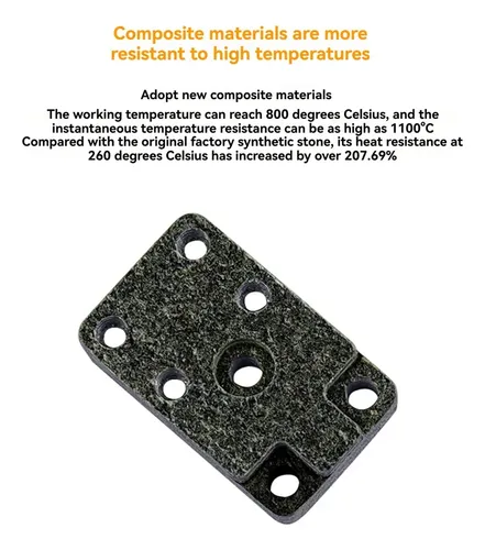 2 Piezas Para Hotend De Piedra Sintética A1/a1