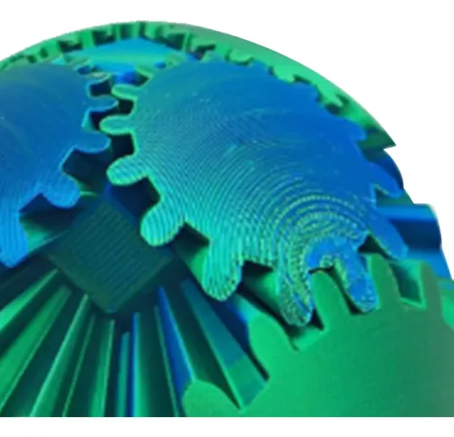 La Bola De Engranaje Impresa En 3d Regula La Tensión Y La Ro