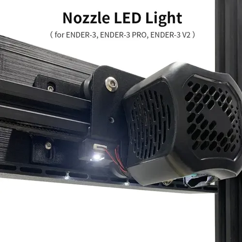 Iluminación Hotend Nozzle, Accesorios Para Impresoras 3d, Le