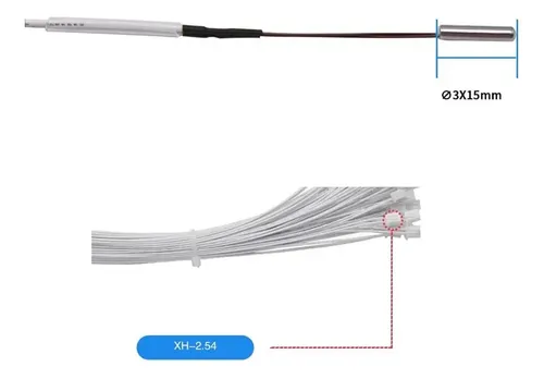 Termistor Tipo Cartucho Ntc100k Cr10-smart