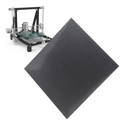 Placa Vidrio Templado 3d 510x510x4mm Alta Dureza
