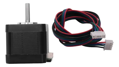 Motores De Impresora 3d 4x, Motor Paso A Paso Nema 17, 40 Mm Black
