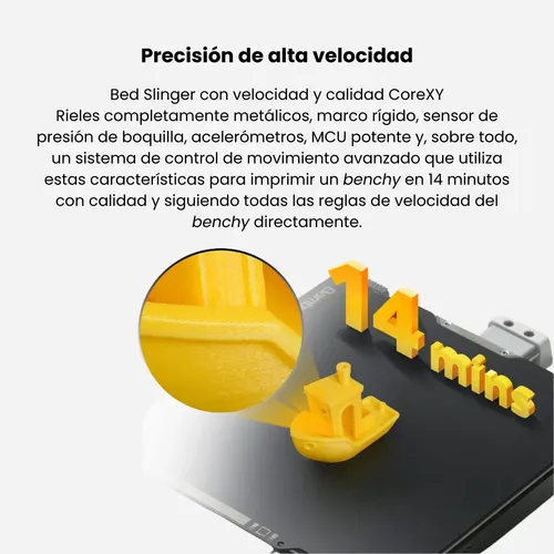 Impresora 3d Bambulab A1 Mini Combo Ams + 8kg Filamentos