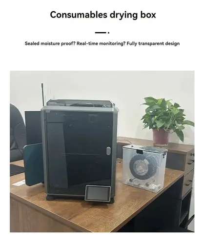 Caja Secadora Filamento Impresora 3d Calefactada Transparent