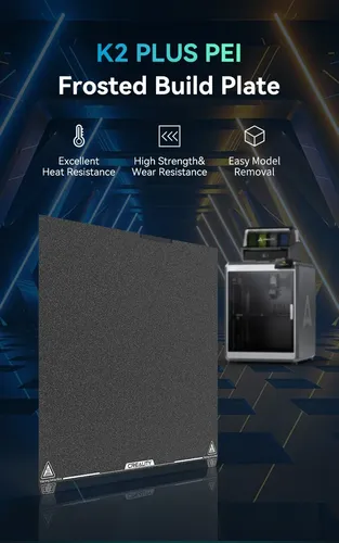 Placa De Construcción Pei Esmerilada Creality Para K2 Plus