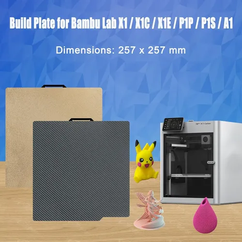 Placa De Construcción Pet Pei Para Impresora 3d Para Bambu L