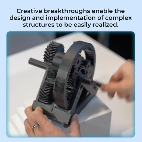 Filamento De Fibra De Carbono Creality Pla Para Impresora 3d