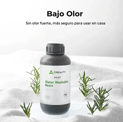 Resina Creality Halot Washable 1kg Impresora Impresion 3d