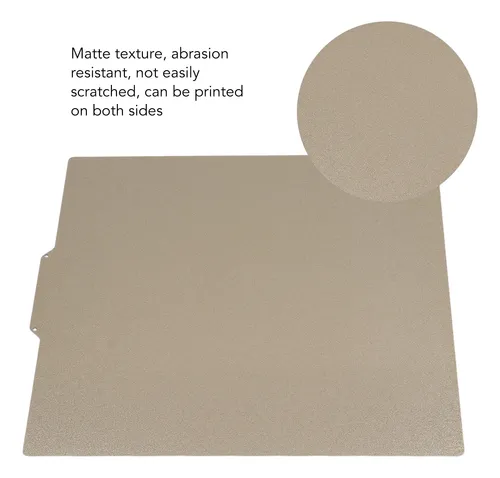 Impresora 3d Spring Steel Build Plate De 325 X 325 Mm, Doble