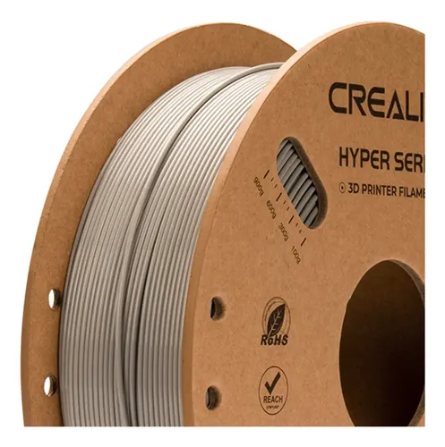Filamento 3d Hyper Petg Creality 1 Kg 1.75mm 300mm/s Gris