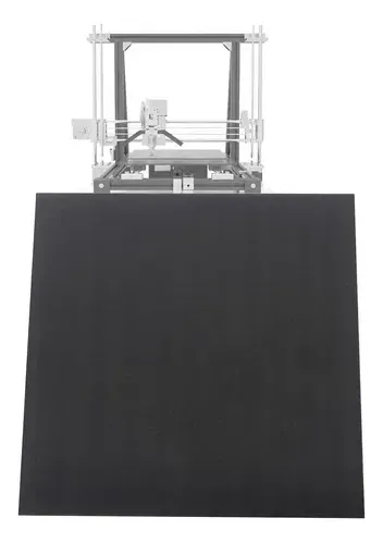 Placa Vidrio Templado 3d 510x510x4mm Alta Dureza