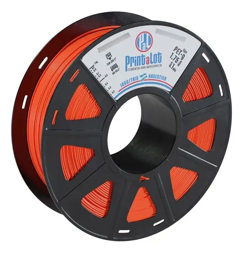 Filamento Para Impresoras 3d Petg X 1kg Full :: Printalot Color Rojo Ø 1,75 mm