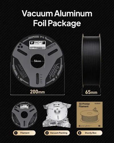 Filamento De Fibra De Carbono Elegoo Paht Para Impresora 3d,