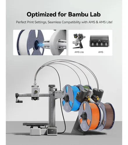 Filamento Petg Sunlu 1.75mm 4kg Multicolor Para Impresión