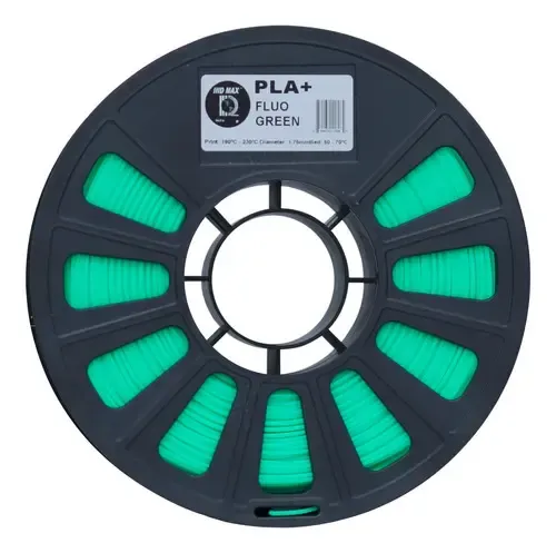 Filamento 3d Pla Iiidmax De 1.75mm X 1kg Verde Fluo