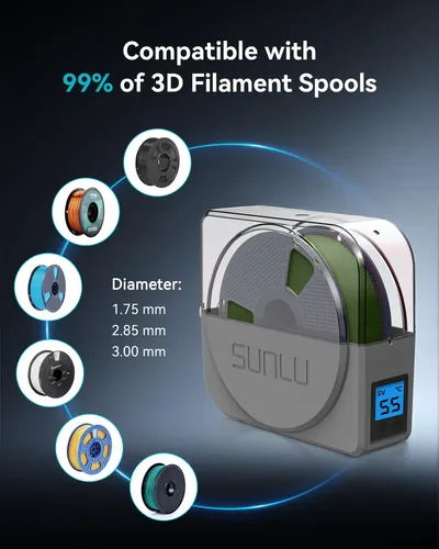 Secador De Filamento Sunlu S1 Plus Con Ventilador De Circula