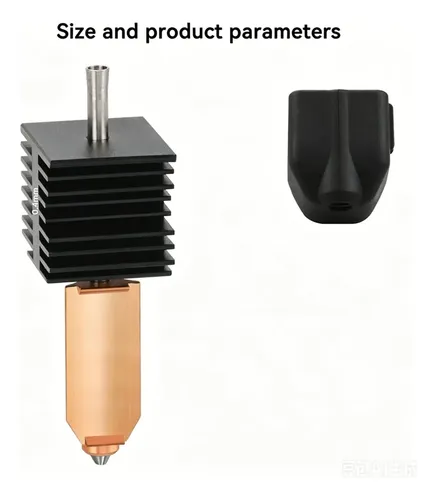 Kit Hotend Mejorado Para Boquilla Bimetálica Ad5x De Una Sol