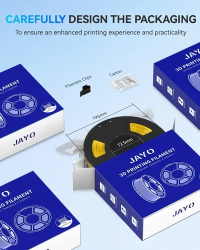 Jayo Pla+ Filamento 1.75 Mm, Pla Plus Filamento De Impresora