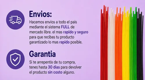 Repuesto Lapiz 3d Filamento 1.75mm X 200mts 20 Colores