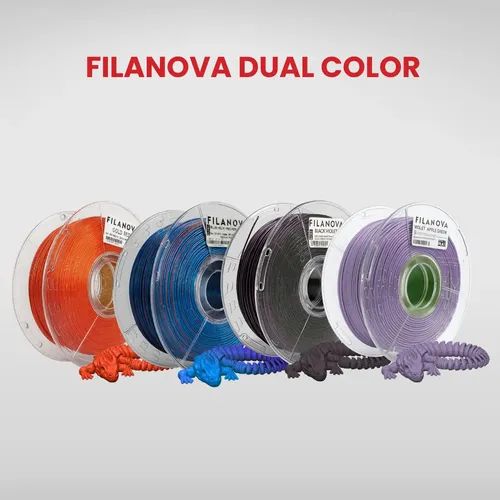 Filamento Dual Pla+  Impresión 3d High Speed Filanova X 1kg