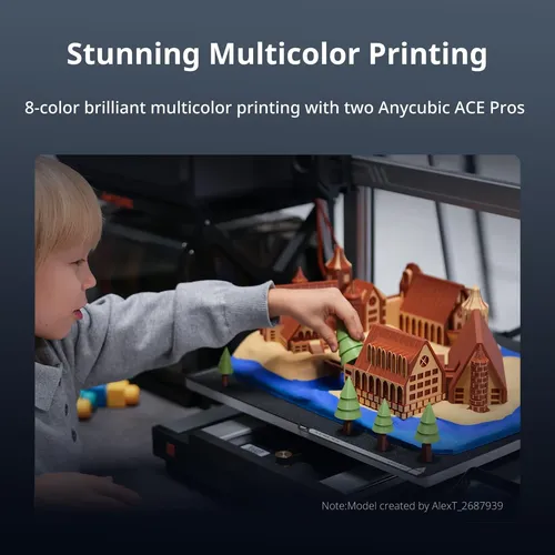 Impresora 3d Anycubic Kobra 3 Max 420x420x500 Mm