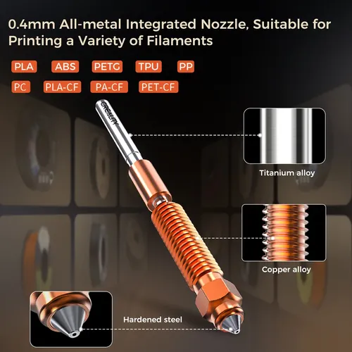 Kit De Hotend Cerámico K1/max K1c Con Boquilla (2025)