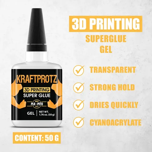 Pegamento Gel Impresora 3d Pla Abs Petg Tpu 50g