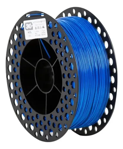 Filamento 3n3 PETG 1.75mm 1kg Azul Impresión 3D Alta Resistencia