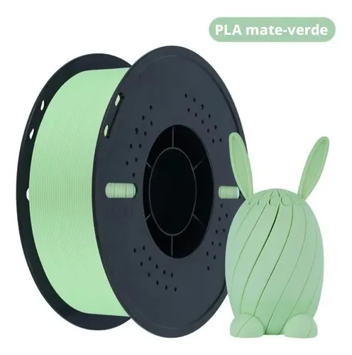 Filamento Pla Mate Verde 1 75mm 1kg Para Bambu Lab 3d
