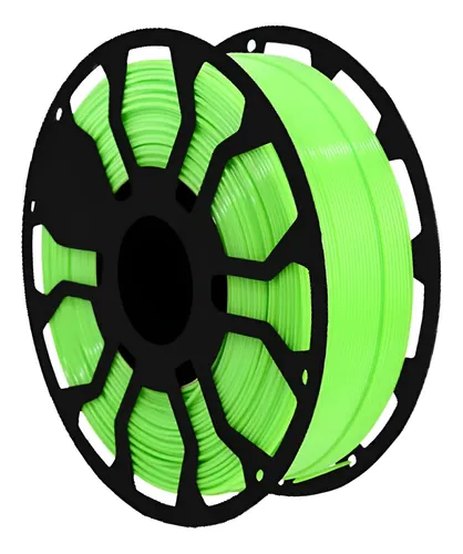 Filamento Pla Hellbot Ecofila Lock 1kg Impresión 3d Color Verde Claro