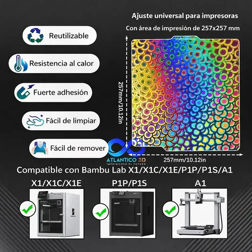 .: Cama Holográfica Para Crealit Hi Caleidoscopio Phantom :.