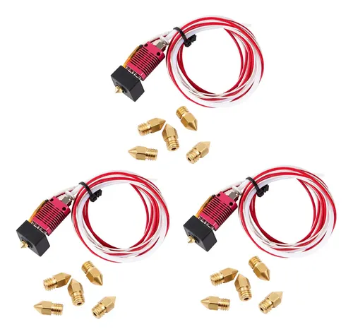 Kit Mk8 Hot End Ensamblado Con Impresora 3d 3x Para 3