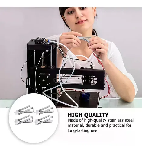 Plataforma De Vidrio Con Clip Giratorio Para Impresión