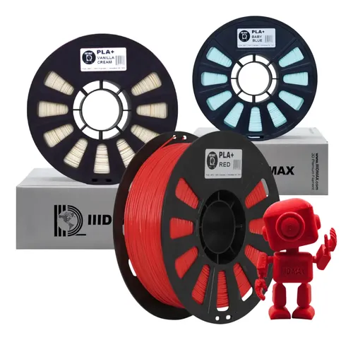 Pack X3 Filamento Iiid Max Pla 1kg 1.75mm Para Impresion 3d