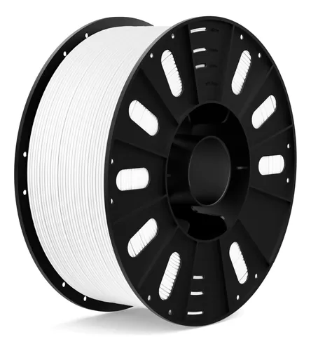 Filamento Para Impresora 3d Elegoo Pla+ De 1,75 Mm, Blanco,