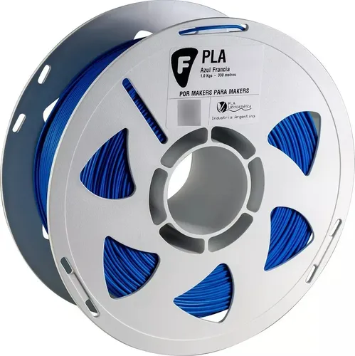 Filamento Petg Filar 1kg Para Impresora 3d Color Azul Francia