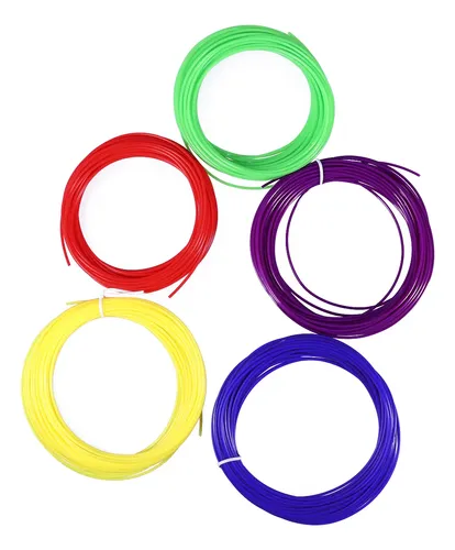 5 Piezas De Recambio De Filamento Abs Duradero Para Bolígraf