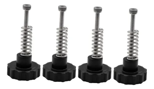 Kit Resortes Nivelador Cama Caliente Impresora Negro