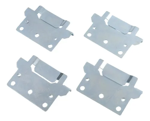 Juego De Cuatro Placas De Montaje Para Reparación De Muebles