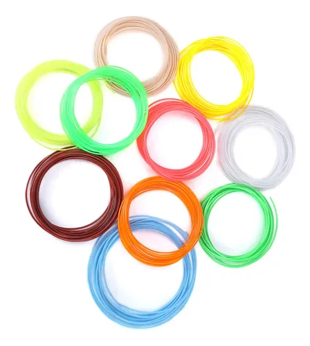 Recambios Pcl De Filamento 3d De 20 Colores De 1,75 Mm Para