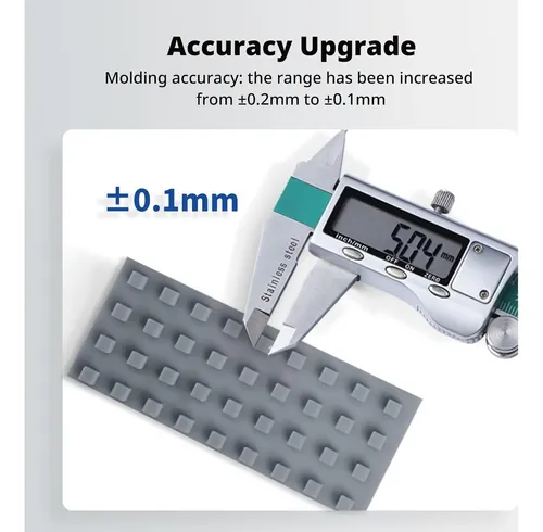 Resina Uv Mejorada Anycubic 1kg Gris Hd Para Impresora 3d