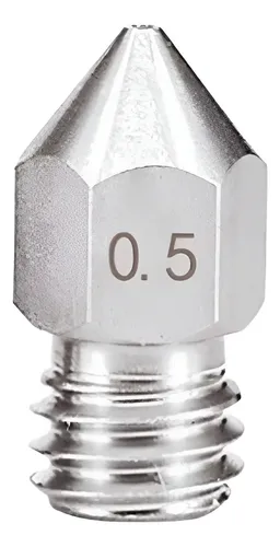 Nozzle Creality Ender-3 Acero Inoxidable Todas Las Medidas