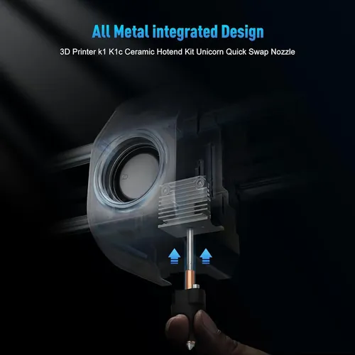 Impresora 3d 2x Hotend K1 K1c Kit Hotend De Cerámica Quick