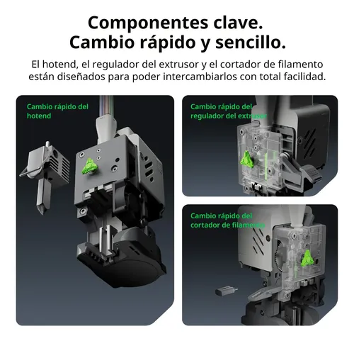 Impresora 3d Creality Sparkx I7 Combo Multicolor