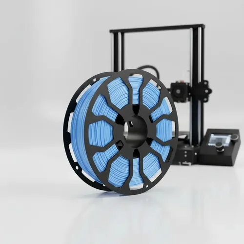 Filamento Hellbot V2 Ecofila Pla Lock 1kg Color Celeste